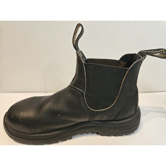 Blundstone 163 CSA Work & Safety Boot Black Women US 7 Steel Shoe Wide Toe - Picture 12 of 16